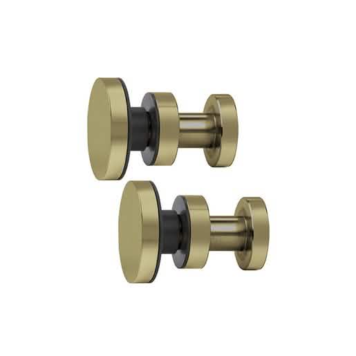 "CRL Brushed Bronze Senior Deluxe Serenity Sliding Shower Door System - Elegant and Modern