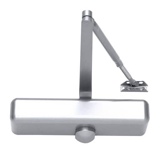 CRL Aluminum Adjustable Spring Door Closer, Surface Mount, Size 2-5, Durable & Easy Instal