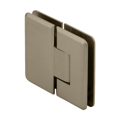CRL Cologne 180 Brushed Bronze Glass-to-Glass Shower Door Hinge