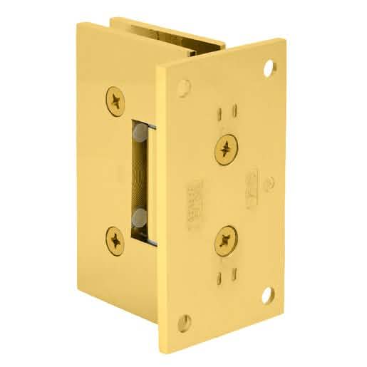 CRL Unlacquered Brass Victoria Wall Mount Full Back Plate Hinge - Elegant & Durable
