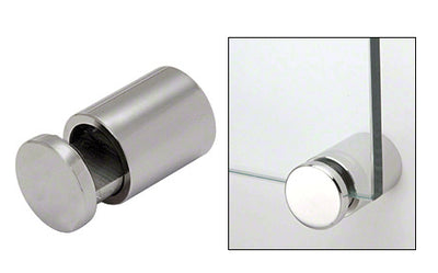 CRL 1-1/4" 316 Brushed Stainless Single Sided Adjustable Barrel Edge Grip