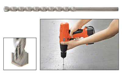 CRL 3/8" x 6" Heavy-Duty Masonry Drill Bit
