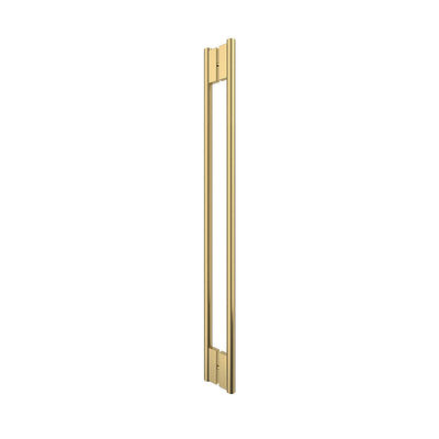 CRL Brushed Bronze 48" Hollow Premium Handle C-Style