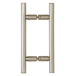 CRL Brushed Nickel 6" Ladder Style Back-to-Back Pull Handle
