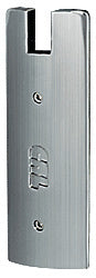 CRL Brushed Stainless End Cap for 6" Square 1/2" Glass Wedge-Lock® Door Rail