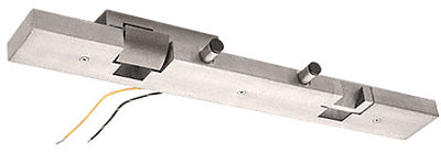 CRL Brushed Stainless Left Hand Combination Strike/Keeper for LHR Panic Handles