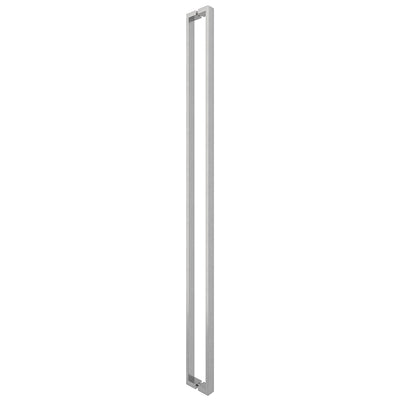 CRL Brushed Stainless Steel 60" Hollow Premium Handle U-Style
