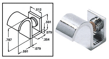 CRL Chrome Set Screw Pull