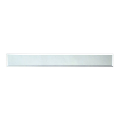 CRL Clear Mirror Glass 3" x 42" Strips Beveled on All 4 Sides