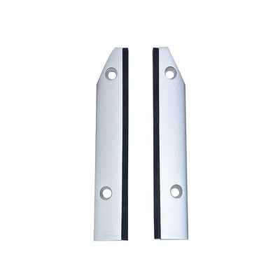 CRL DRX™ 4" Satin Anodized Split Tapered End Cap with Filler