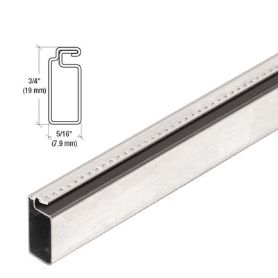 CRL Mill 3/4" x 5/16" Roll Formed Screen Frame 146"