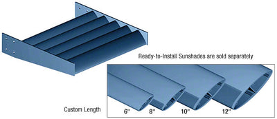 CRL Painted 12" Airfoil Blade - Custom Length