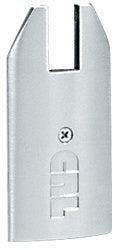 CRL Polished Stainless End Cap for 4" Tapered 1/2" Glass Wedge-Lock® Door Rail