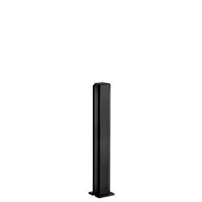 CRL Semi-Gloss Black 12" Center Design Series Partition Post