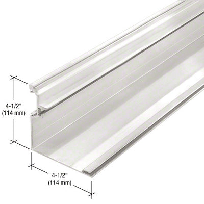 CRL-U.S. Aluminum 90 Degree Inside Corner Half, White KYNAR® Paint - 24'-2"
