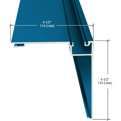 CRL-U.S. Aluminum 90 Degree Outside Corner Half, Custom Paint- 24'-2"