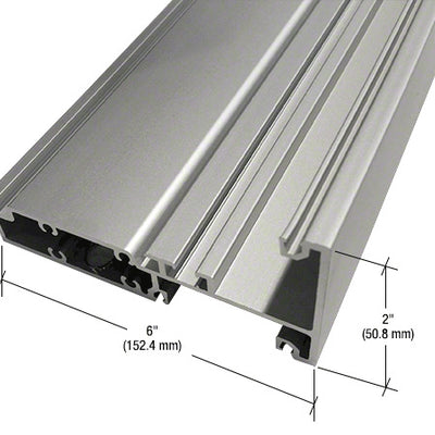 CRL-U.S. Aluminum Clear Anodized Intermediate Horizontal - 24'-2"