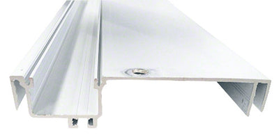 CRL-U.S. Aluminum Female Expansion Mullion, White KYNAR® Paint - 24'-2"