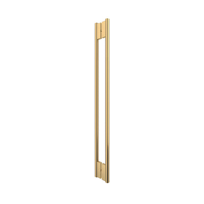 CRL Satin Brass 48" Hollow Premium Handle C-Style