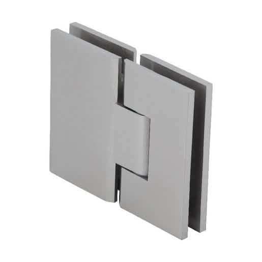 CRL Brushed Nickel Victoria 180° Glass-to-Glass Hinge: Sleek, Durable Shower Hardware