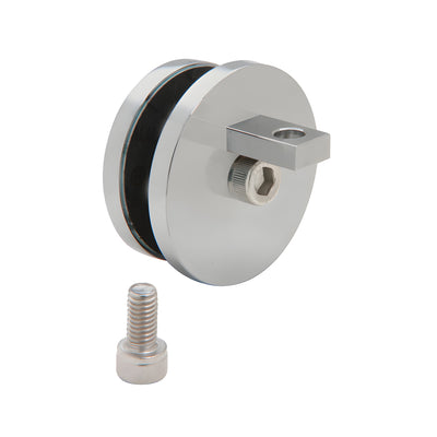 CRL Hydroslide 90° Brushed Nickel Glass Door Track Connector