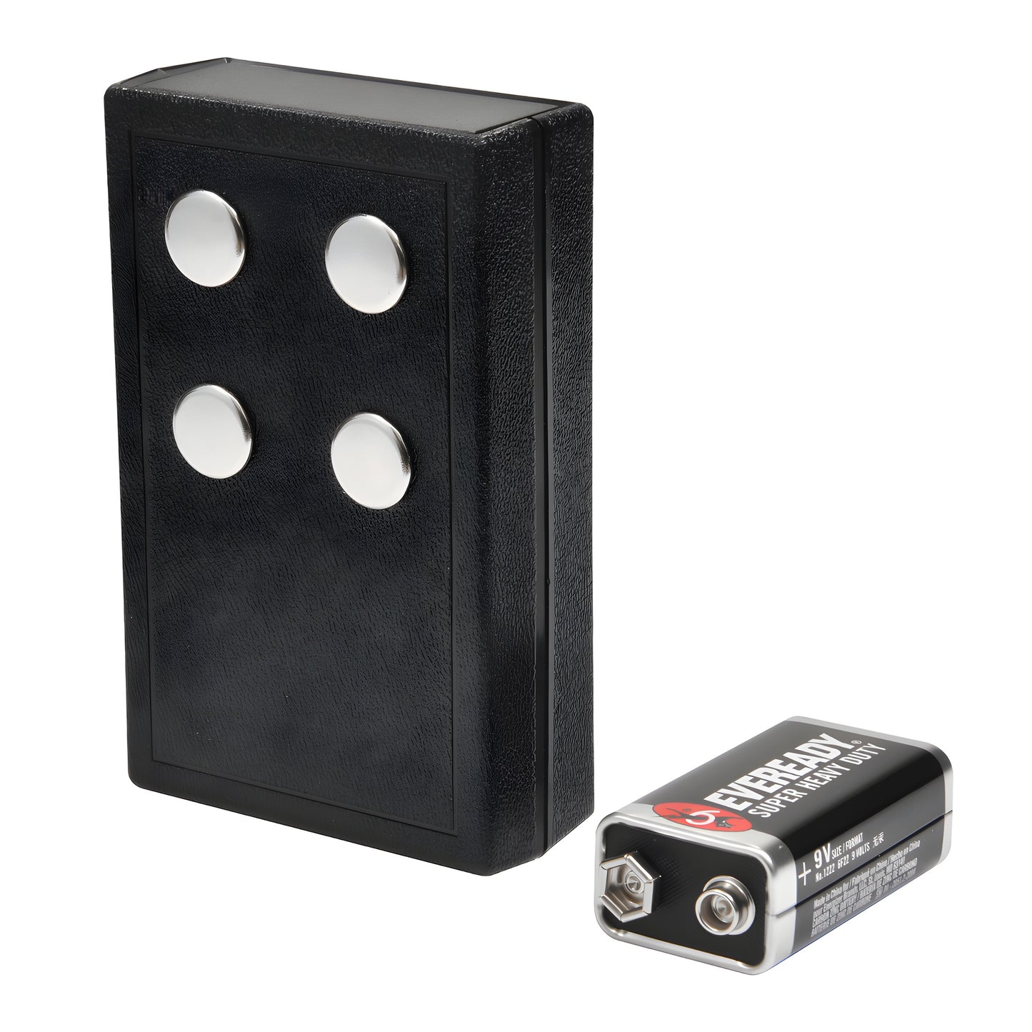 Black CRL Low-E Coating Contact Meter (SKU CM1030), handheld rectangular tester with label and red indicator LED.