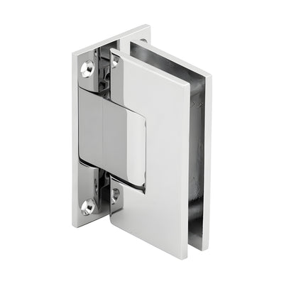 CRL Vienna 037 Polished Chrome Glass Door Wall-Mount Hinge