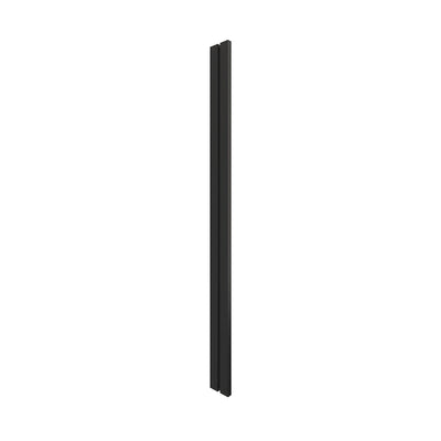 CRL 48 in Matte Black I-Style Hollow Glass Door Pull