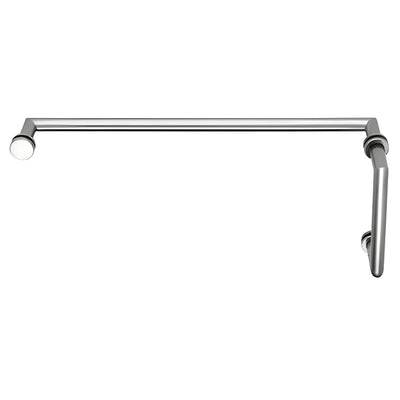 CRL Polished Chrome MT Series Combination 6" Pull Handle 24" Towel Bar