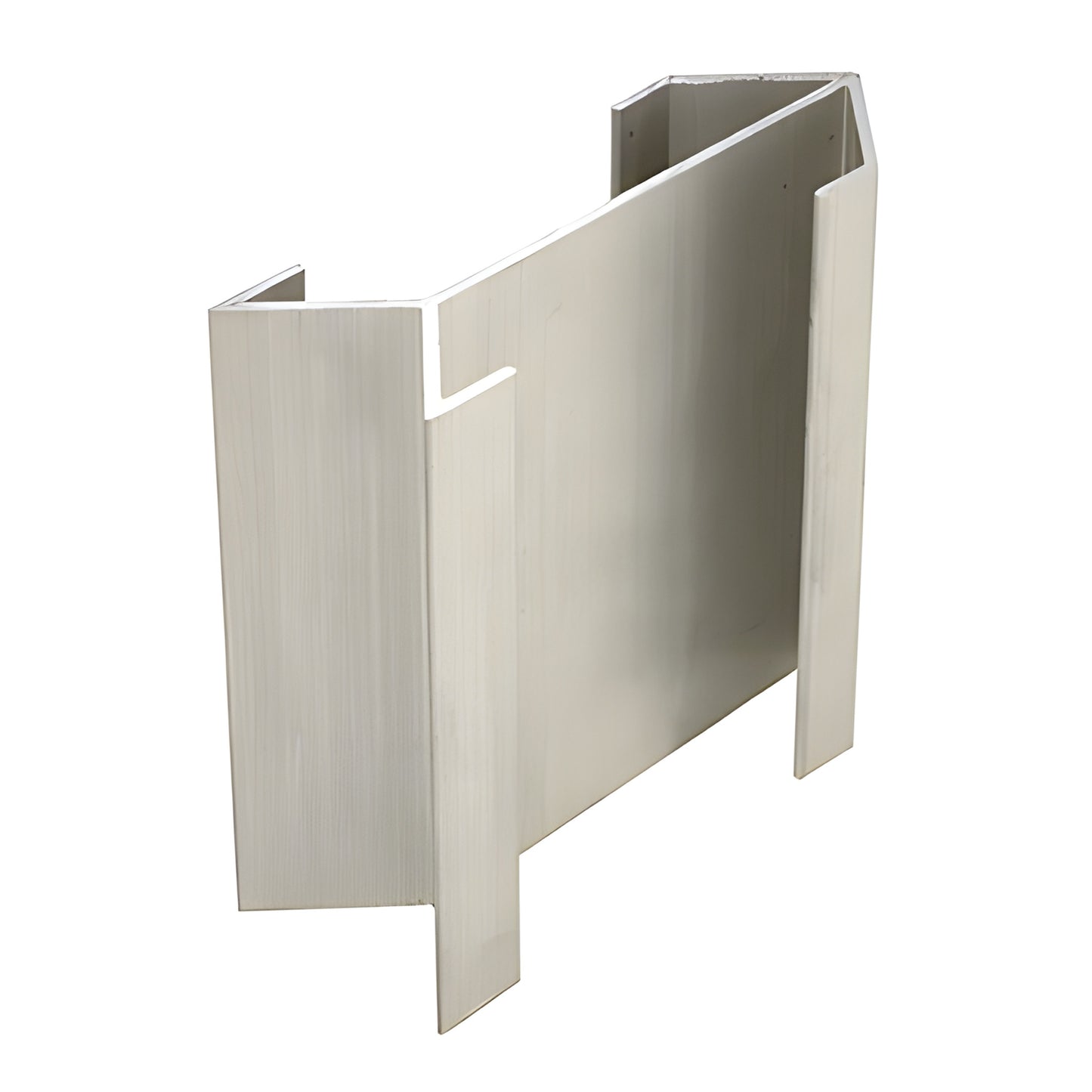 SL572 mill finish aluminum 90 structural silicone glazed corner mullion clip