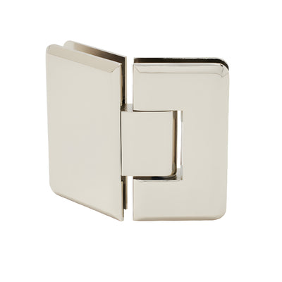 CRL Cologne 045 135° Glass-to-Glass Shower Hinge Polished Nickel