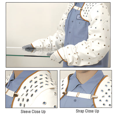 Oversize Protective Arm Sleeves for Glass Workers - CRL Large