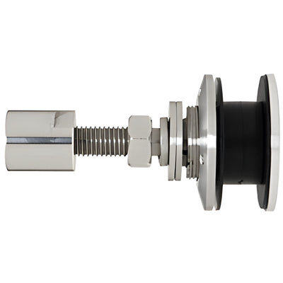 CRL 316 Brushed Stainless Steel Heavy-Duty Exterior Swivel Fastener