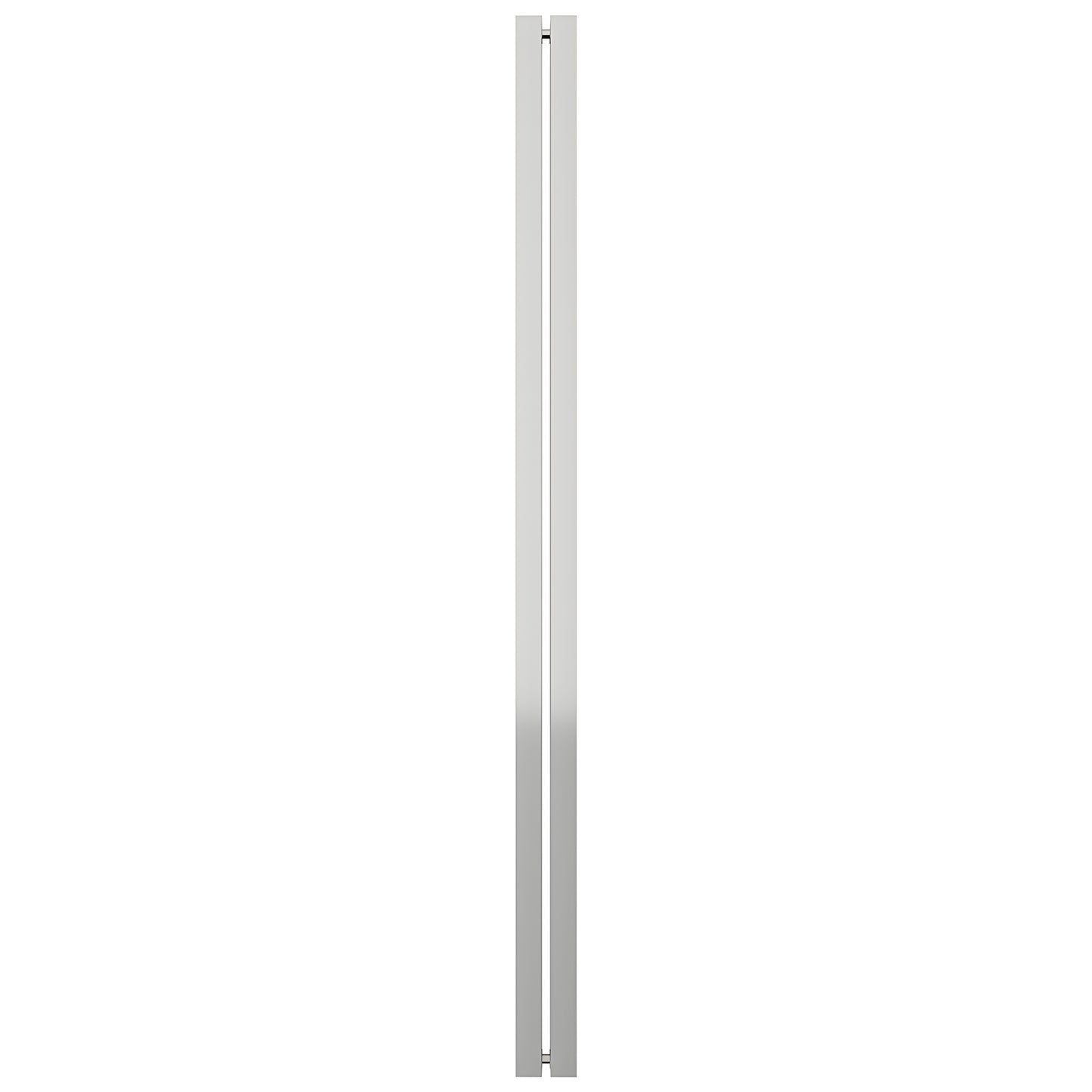 HPH600PS polished stainless steel O-style square tubular back-to-back shower door handle for 3/8 glass (59.3 center)