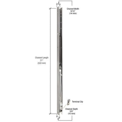 CRL 21" Window Channel Balance Replacement 2010/20-1
