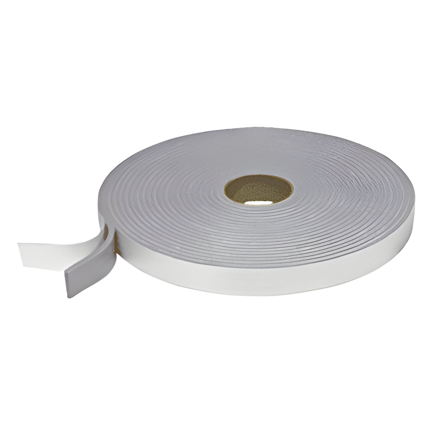 FS221 gray adhesive felt showcase stripping roll, 1 in wide, 100 ft peel-and-stick cushioning strip