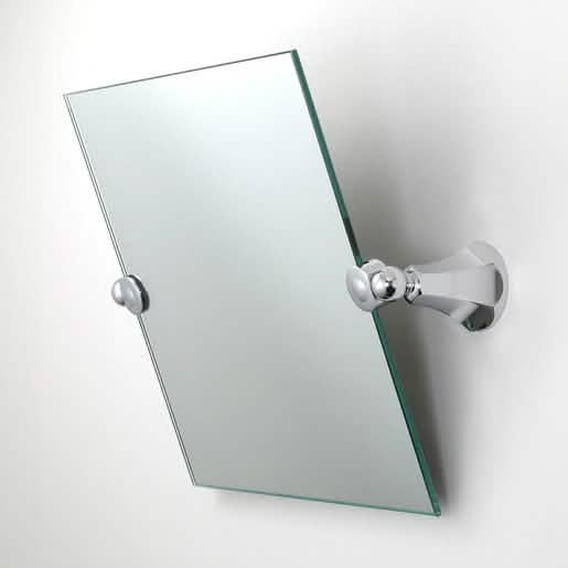 CRL Bell Design Chrome Mirror Pivots - Sleek, modern, durable pivot hinges for mirrors.