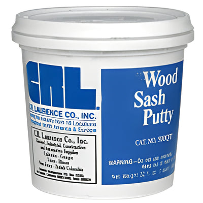 CRL Off-White Wood Sash Putty 1 Qt - Window Glazing & Repair