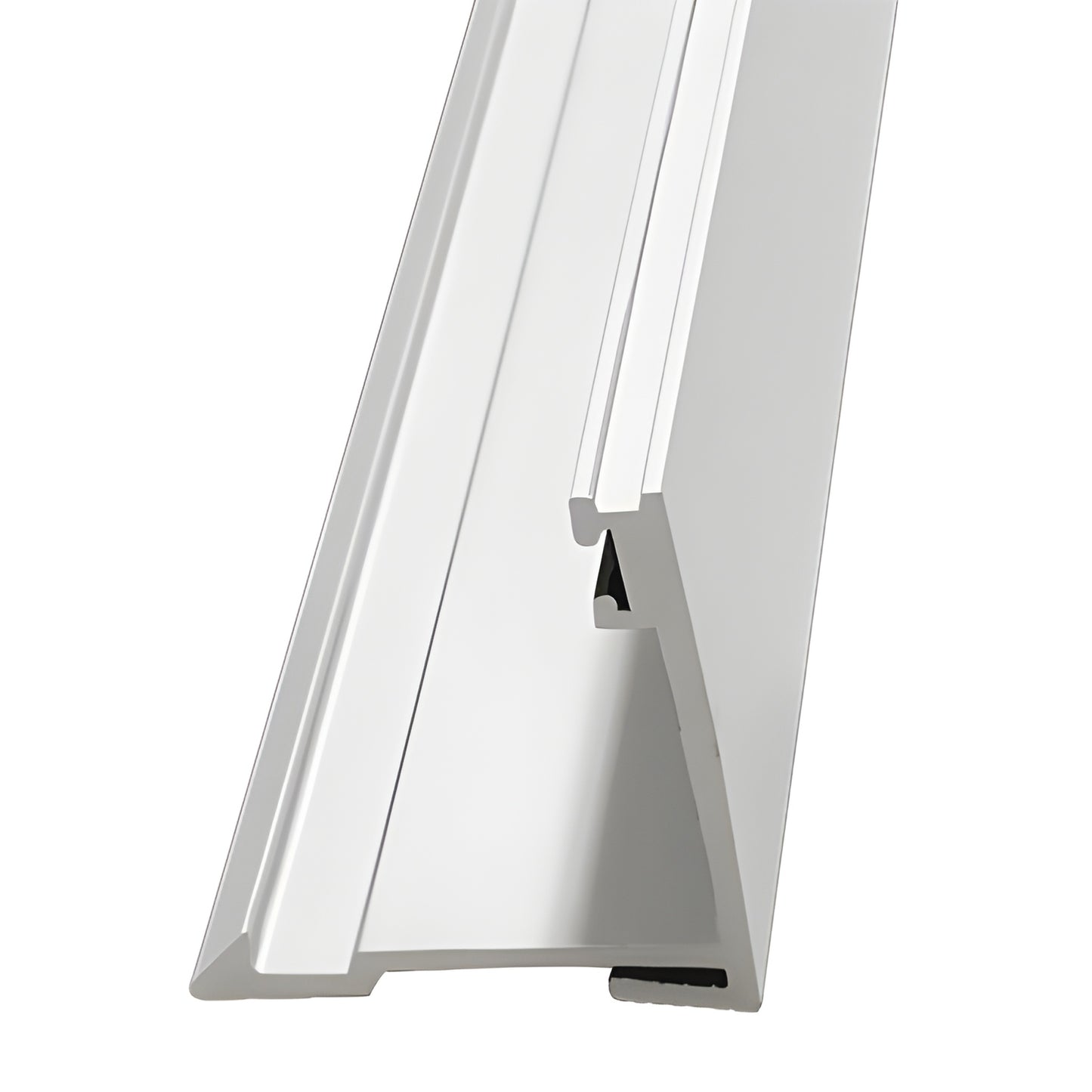 ArcticFront 45X thermal storefront frame profile, white Kynar finish (SKU: 45XVF52)