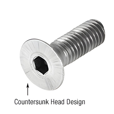 CRL 3/8-16 x 1in Countersunk Socket Flat Head Cap Screw