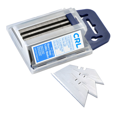 CRL Heavy-Duty Utility Knife Replacement Blades, 100 Pack