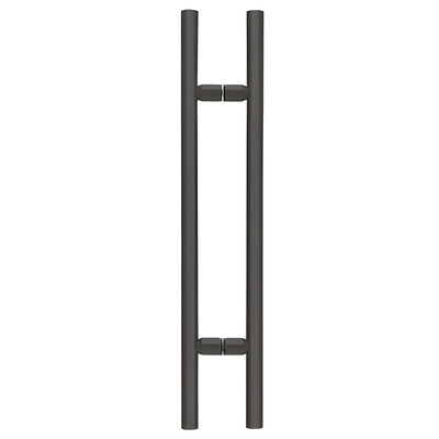 CRL Matte Black 24" Ladder Style Pull Handle