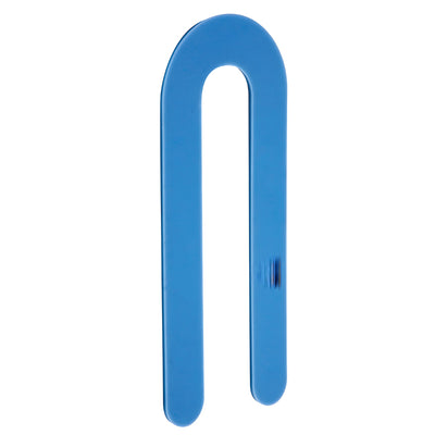 CRL Blue 1/16 in x 3-1/2 in Plastic Horseshoe Shims for Glass/Windows
