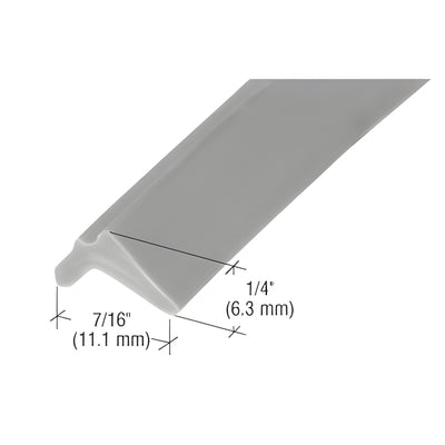 CRL Gray 7/16 in Rubber Glazing Spline 100' Roll
