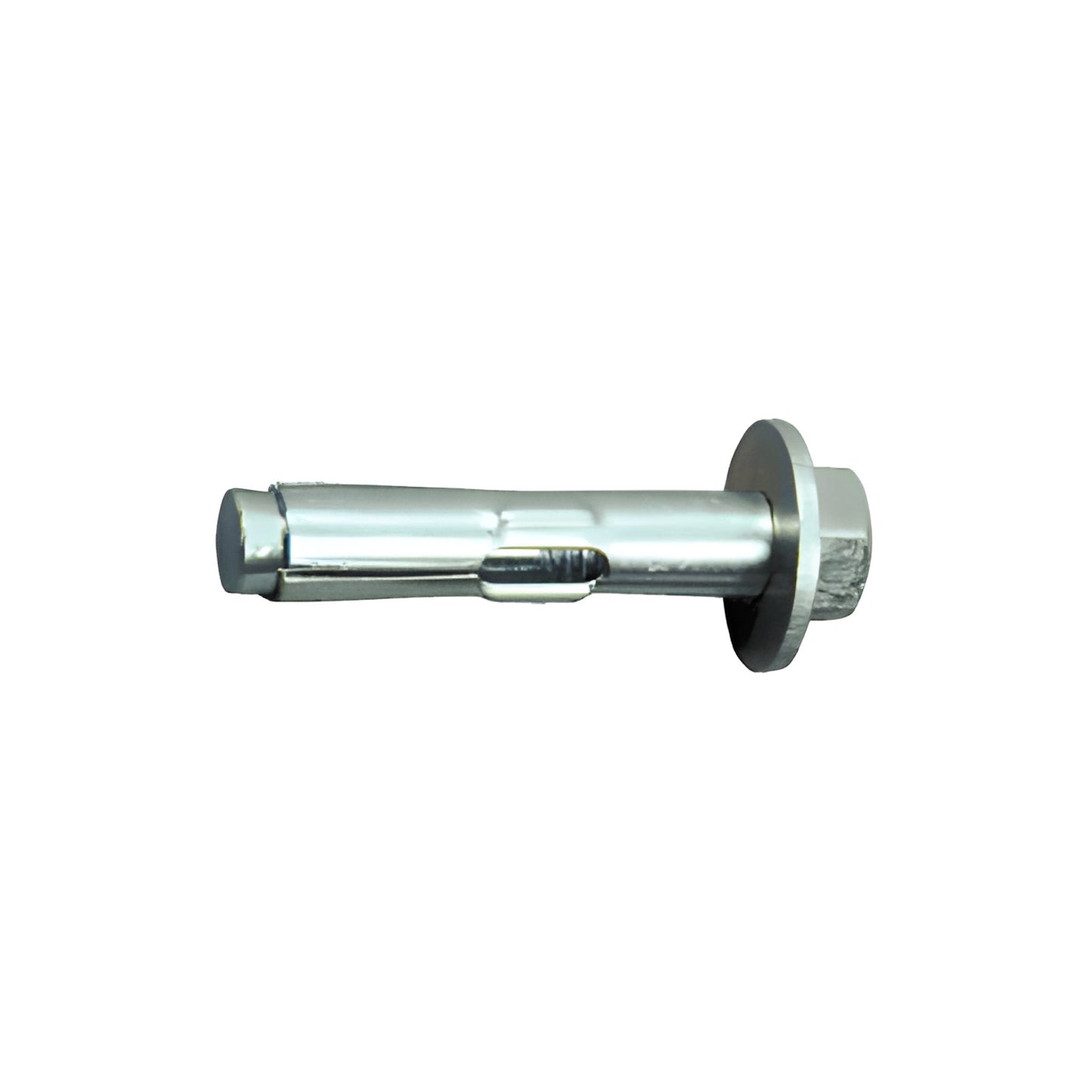 CRL concrete expansion anchor CA51618, 5/16-18 threaded steel sleeve with round flange, for 3/8" hole