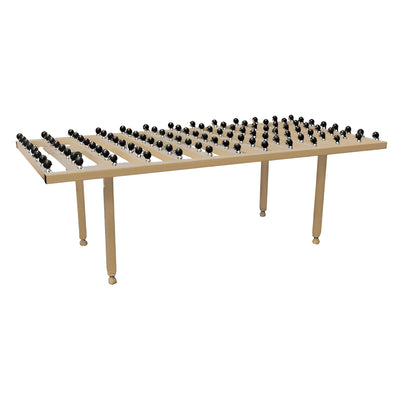 CRL 84" x 120" Industrial Ball Caster Transfer Table