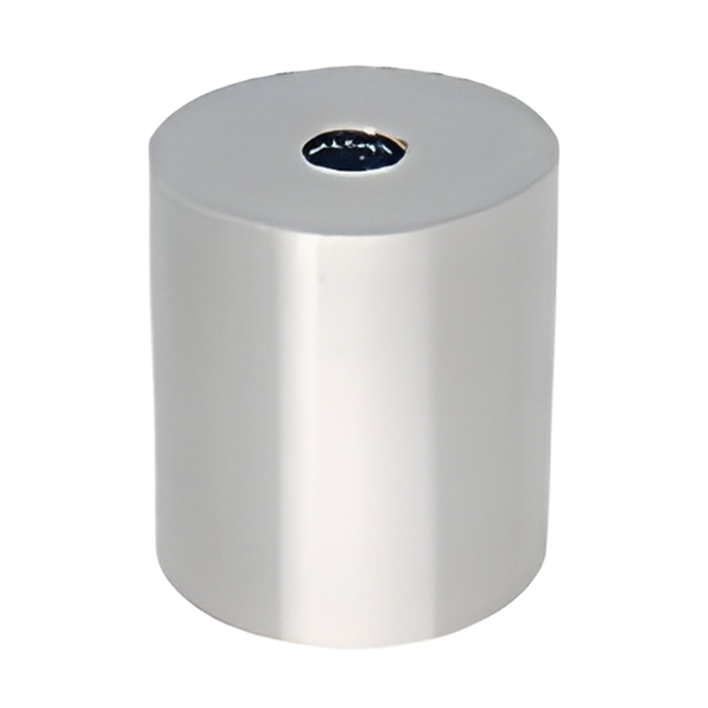 2 in diameter brushed stainless round standoff base ACSB22BS, 3/8-16 threaded, 2 in long