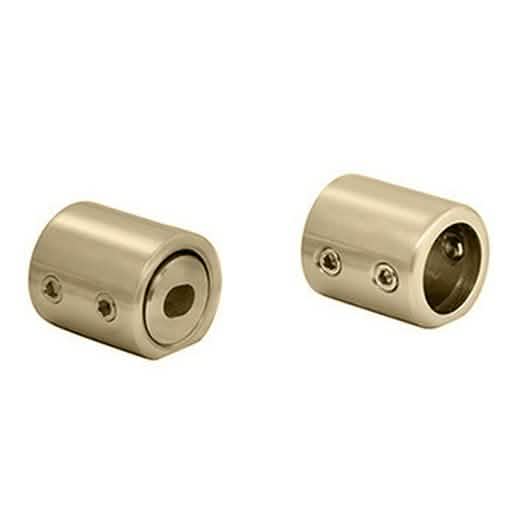 CRL Brushed Bronze 180° Crescent Series Sliding System - Sleek, Modern Door Solution