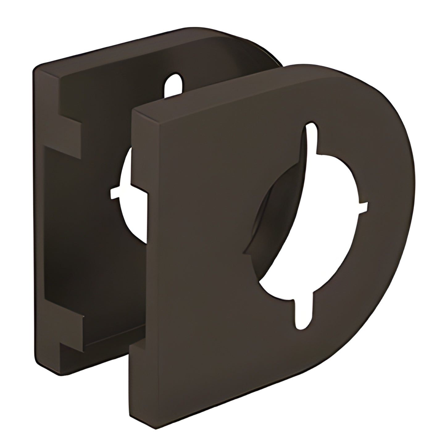 Black bronze non-handed replacement lever lock cover SKU LCLCDU for LH10/40/50/70 series, fits most cylindrical lever locks.