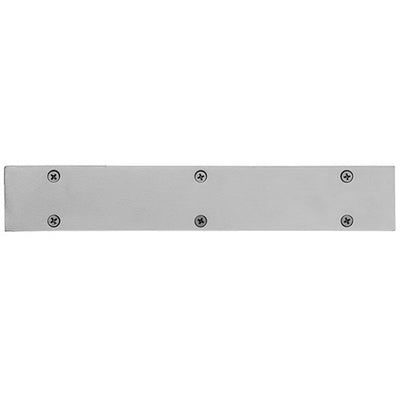 Rectangular Tube End Cap Class I Clear Anodize Finish